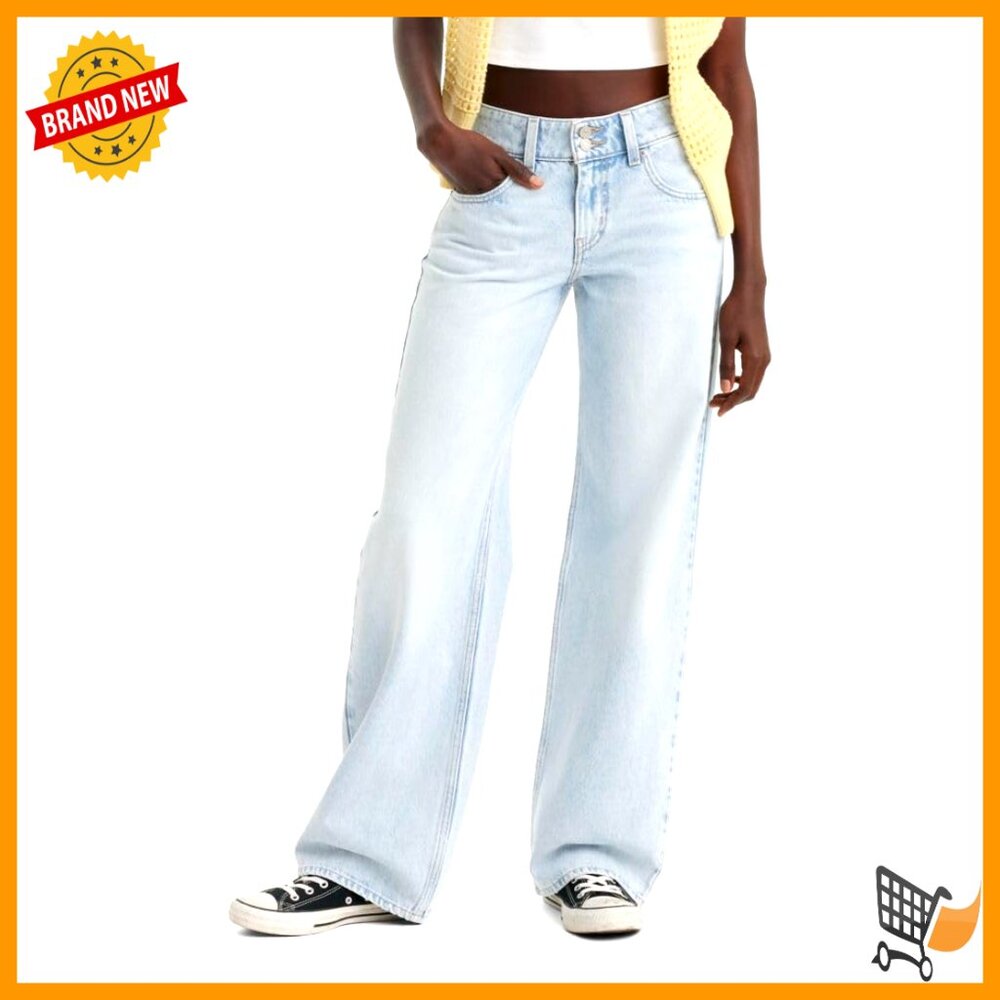 Superlow Rise Jeans, Slim Fit, Size 27, 32 Inseam